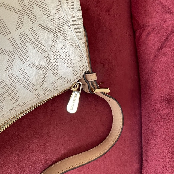 Michael Kors Monogram Shoulder Bag - Picture 5 of 7